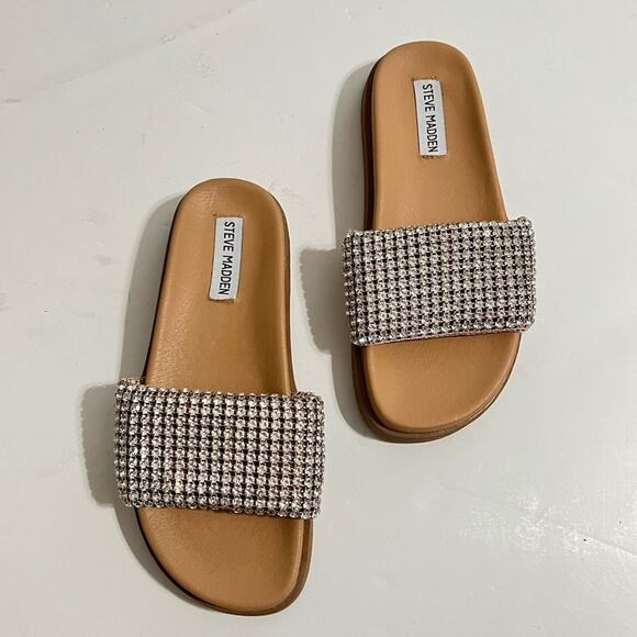 Steve Madden Marren Slide Sandal Size 7.5 - Picture 4 of 9